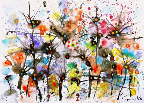 Nocturne-CXCXIII (homage to Chopin) van Stanislav Bojankov, Schilderij te koop op Singulart