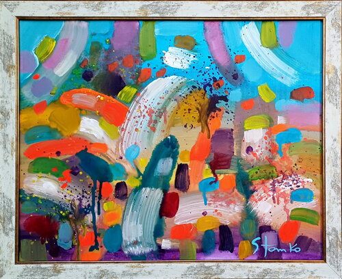 Impression-IV van Stanislav Bojankov, Schilderij te koop op Singulart