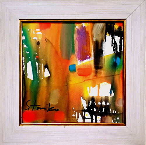 Summer rain-VII van Stanislav Bojankov, Schilderij te koop op Singulart