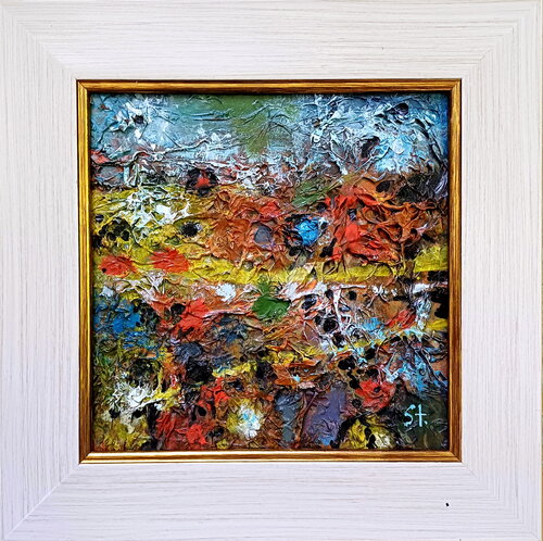 Abstract (autumn)-V van Stanislav Bojankov, Schilderij te koop op Singulart