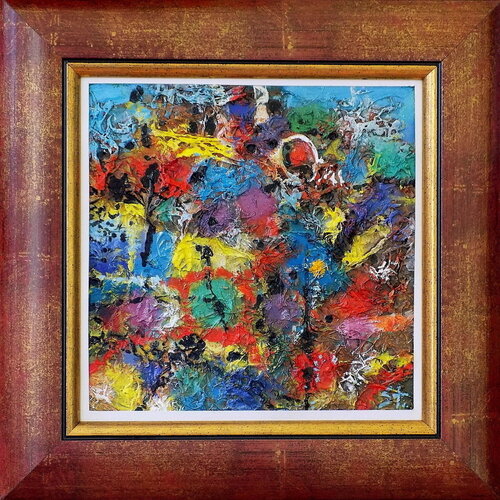 Abstract (autumn)-VI van Stanislav Bojankov, Schilderij te koop op Singulart