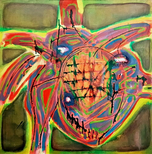 Heart-XVII von Stanislav Bojankov, Malerei kaufen auf Singulart