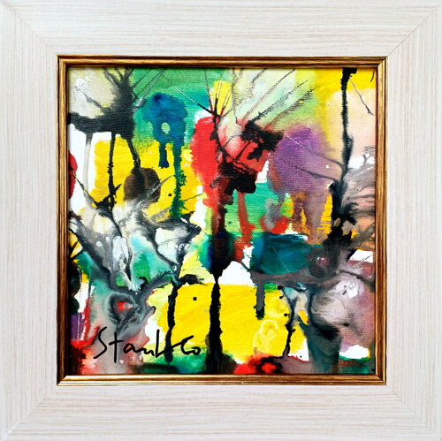 Summer rain-XII van Stanislav Bojankov, Schilderij te koop op Singulart