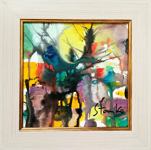 Summer rain-XIII van Stanislav Bojankov, Schilderij te koop op Singulart