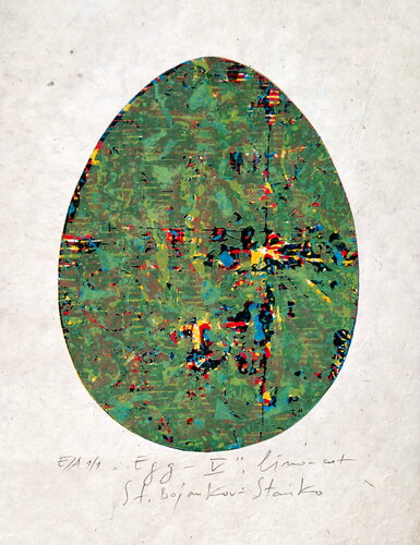 Egg-V de Stanislav Bojankov, Impresión a la venta en Singulart