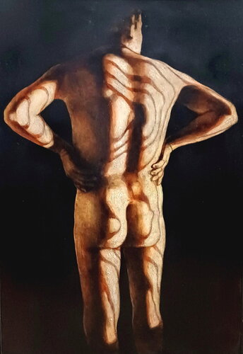 Body and Soul-II van Stanislav Bojankov, Schilderij te koop op Singulart
