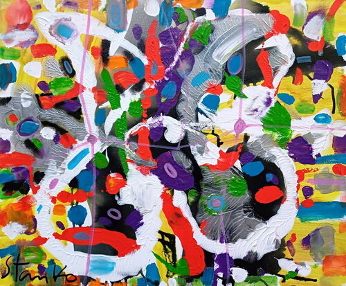 Jam session(Jazzy)-XXVI by Stanislav Bojankov, Painting for Sale on Singulart