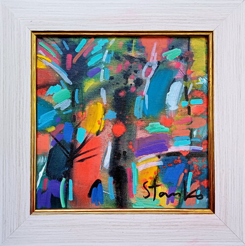 Jazzy mood-LXXXIII di Stanislav Bojankov, Pittura in vendita su Singulart