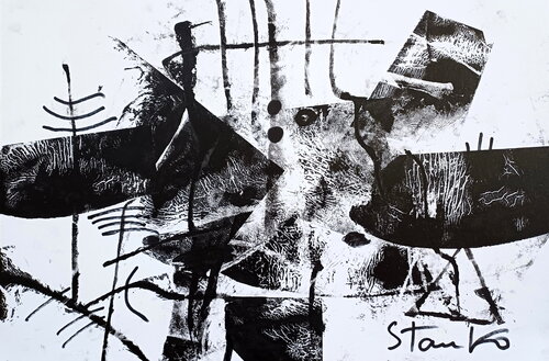 Intuitive landscape-VII von Stanislav Bojankov, Druck kaufen auf Singulart