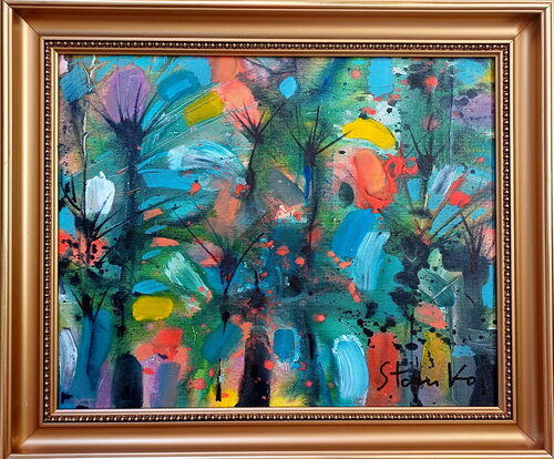 Autumnal mood-XI van Stanislav Bojankov, Schilderij te koop op Singulart