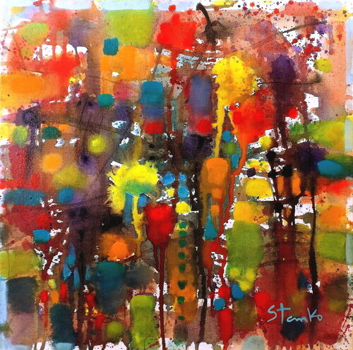 Just rainy-XXV by Stanislav Bojankov, Painting for Sale on Singulart