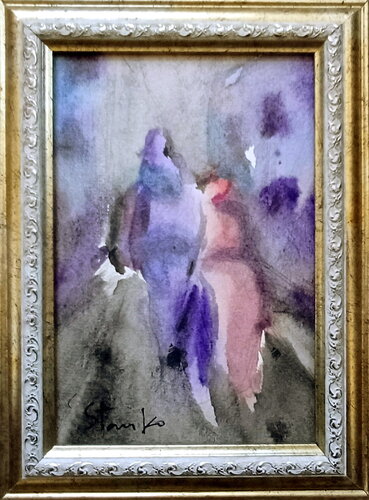 A walk von Stanislav Bojankov, Malerei kaufen auf Singulart