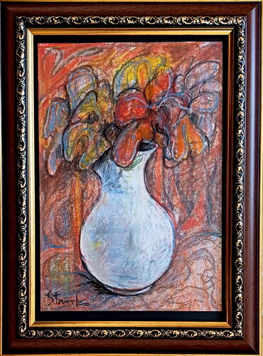 Flowers-III von Stanislav Bojankov, Malerei kaufen auf Singulart