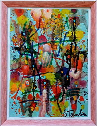 Rainy sketches-VI di Stanislav Bojankov, Pittura in vendita su Singulart