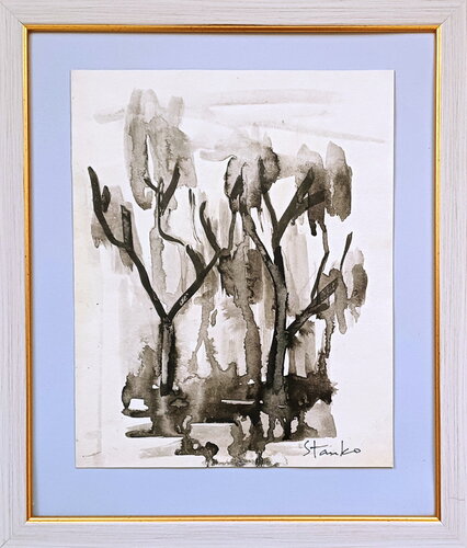 Trees-II by Stanislav Bojankov, 소묘 for Sale on Singulart