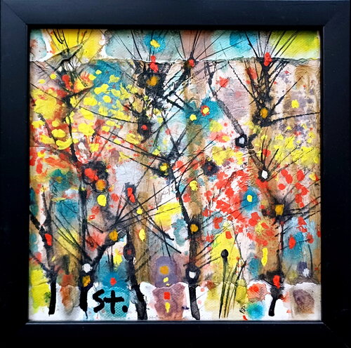 Abstract landscape-I von Stanislav Bojankov, Malerei kaufen auf Singulart