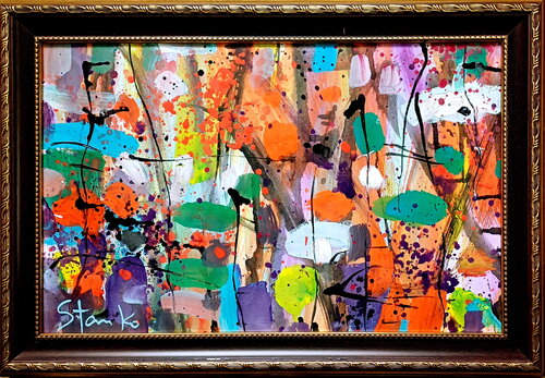Summer jazz-III von Stanislav Bojankov, Malerei kaufen auf Singulart