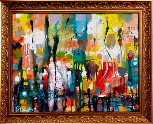 Just rainy-XCV von Stanislav Bojankov, Malerei kaufen auf Singulart