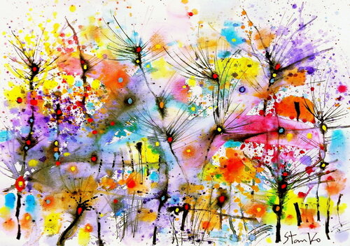 Nocturne-CCXXV(homage to Chopin) von Stanislav Bojankov, Malerei kaufen auf Singulart