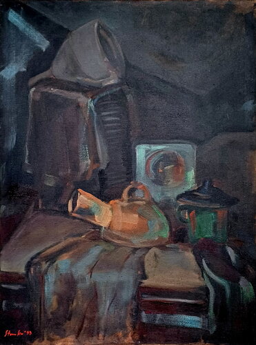 Still life by Stanislav Bojankov, Painting for Sale on Singulart