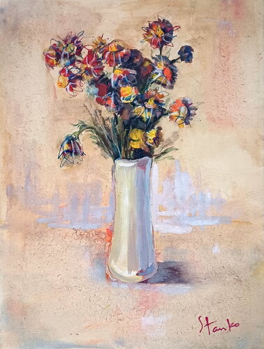 Flowers di Stanislav Bojankov, Pittura in vendita su Singulart