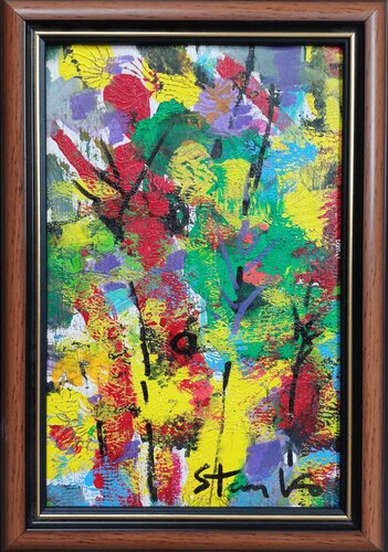 Autumnal mood-XIX de Stanislav Bojankov, Pintura a la venta en Singulart