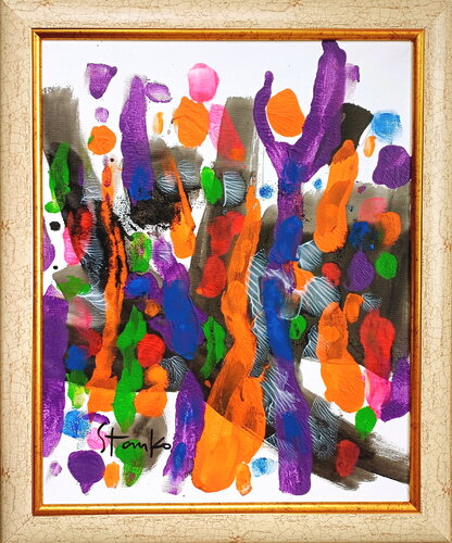 Trees van Stanislav Bojankov, Schilderij te koop op Singulart