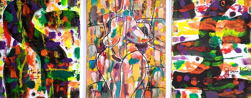 Erotic jazz (triptych)-II Stanislav Bojankov