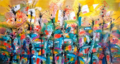 Autumnal mood-XII by Stanislav Bojankov, Painting for Sale on Singulart