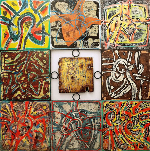 A small heart iconry-I by Stanislav Bojankov, Painting for Sale on Singulart