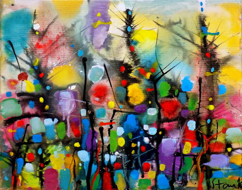 Just rainy-LXXIV by Stanislav Bojankov, Painting for Sale on Singulart