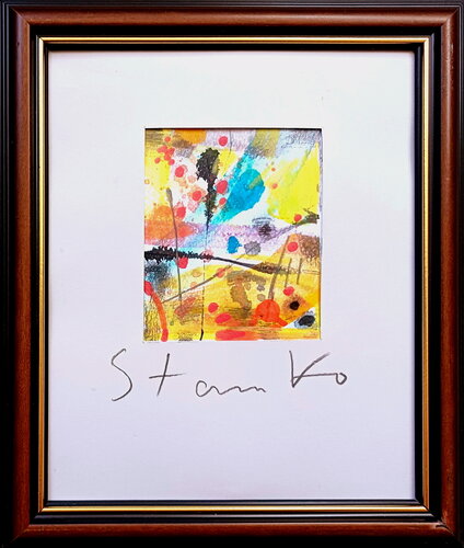 Abstract moods-XVII di Stanislav Bojankov, Pittura in vendita su Singulart
