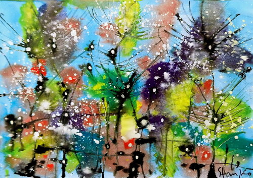 Winter mood-I by Stanislav Bojankov, Work on Paper for Sale on Singulart