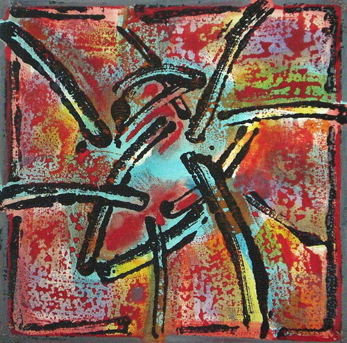 Heart-X van Stanislav Bojankov, Schilderij te koop op Singulart