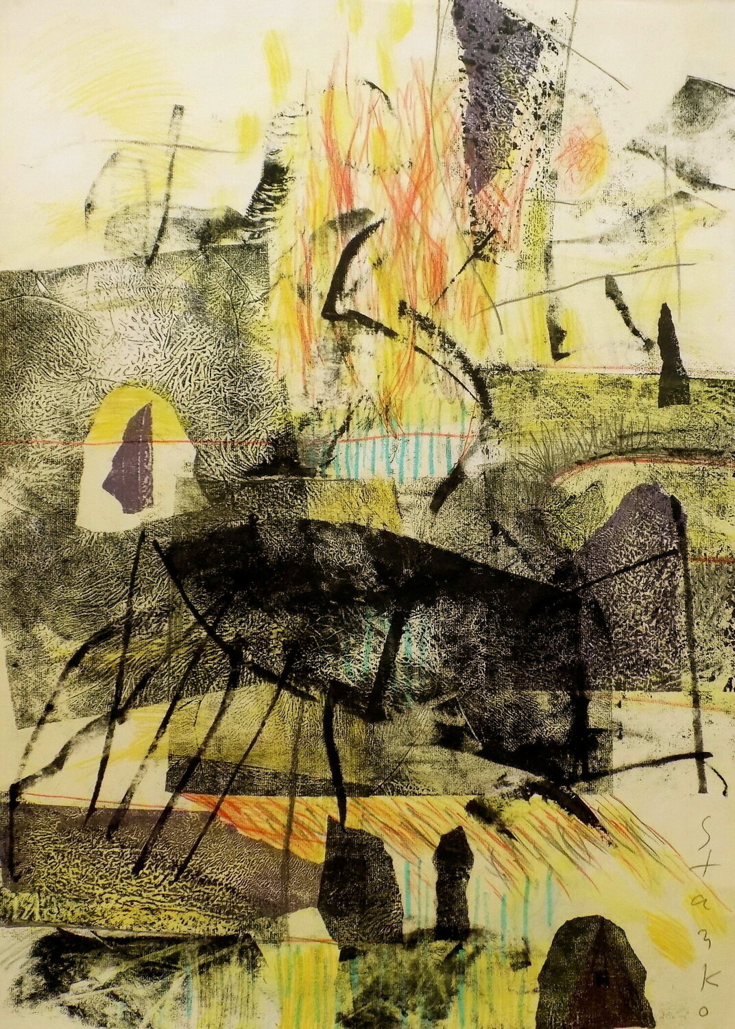 Abstract landscape-III Stanislav Bojankov