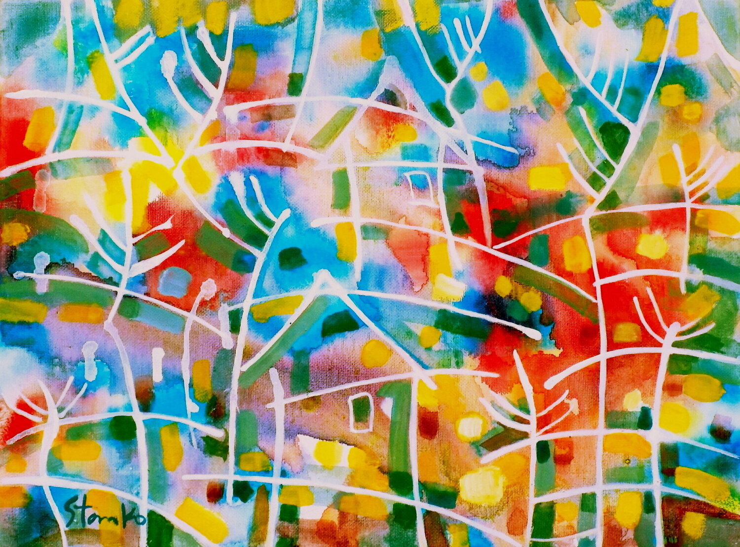 Cubists landscape-III Stanislav Bojankov