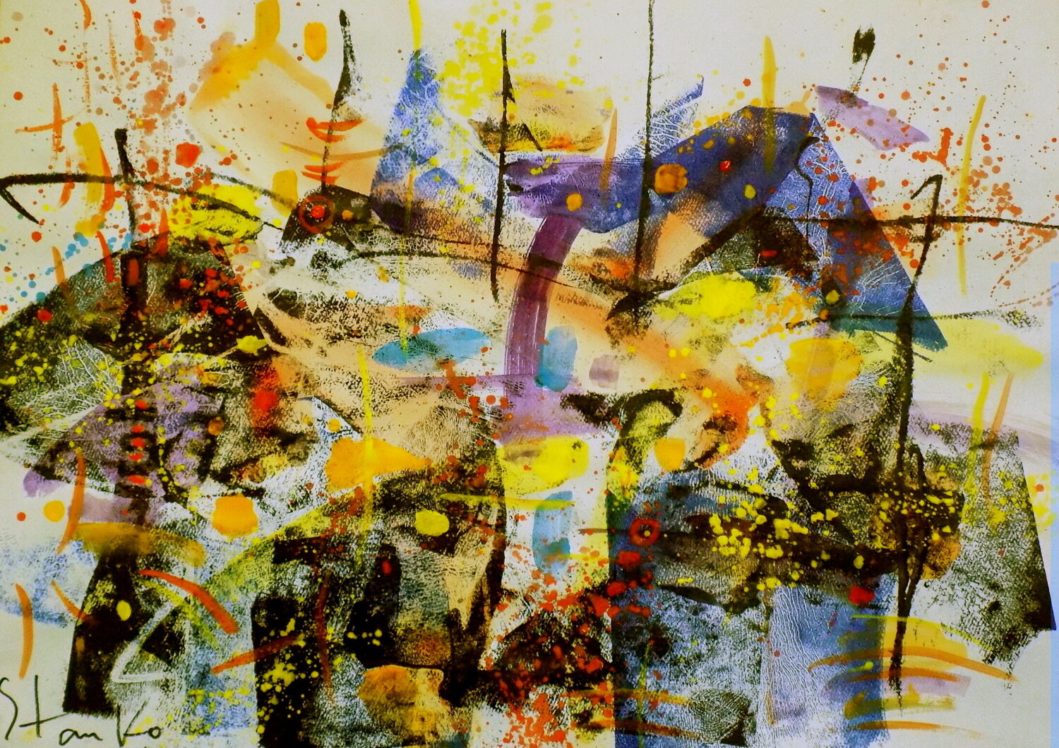 Abstract landscape-XIX Stanislav Bojankov