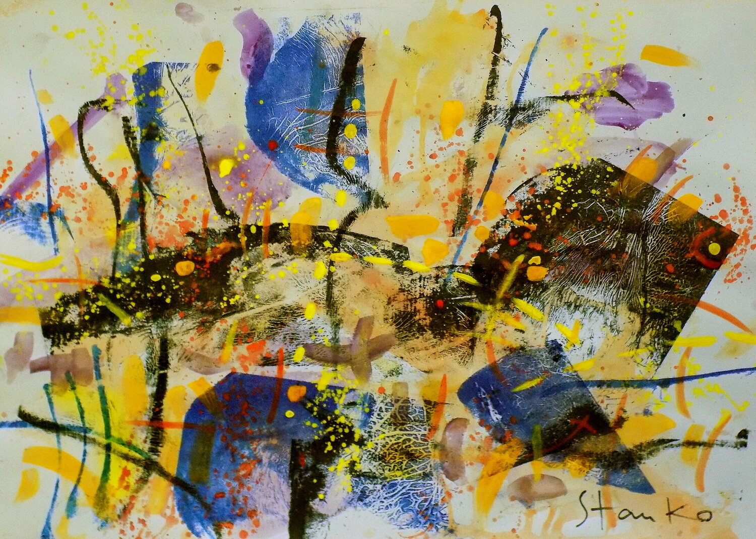 Abstract landscape-XXI Stanislav Bojankov