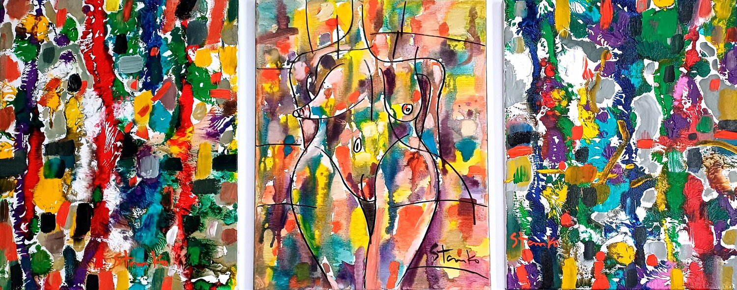 Erotic jazz (triptych)-I Stanislav Bojankov