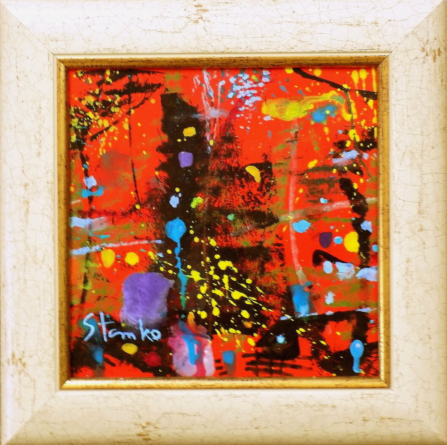 Jazzy mood-LXXIII Stanislav Bojankov Originalgemälde zu verkaufen