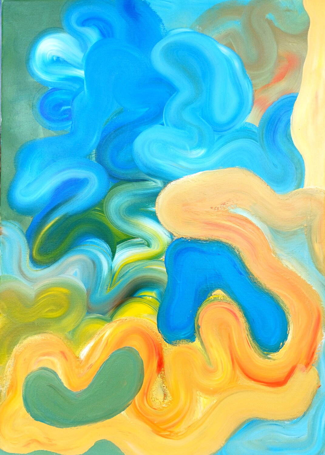 Rhythm of Body-VII Stanislav Bojankov Originalgemälde zu verkaufen
