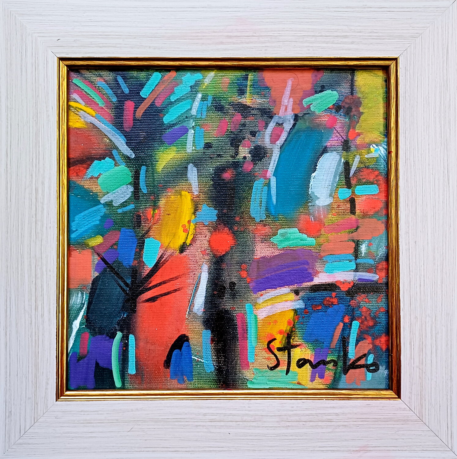 Jazzy mood-LXXXIII Stanislav Bojankov Originalgemälde zu verkaufen