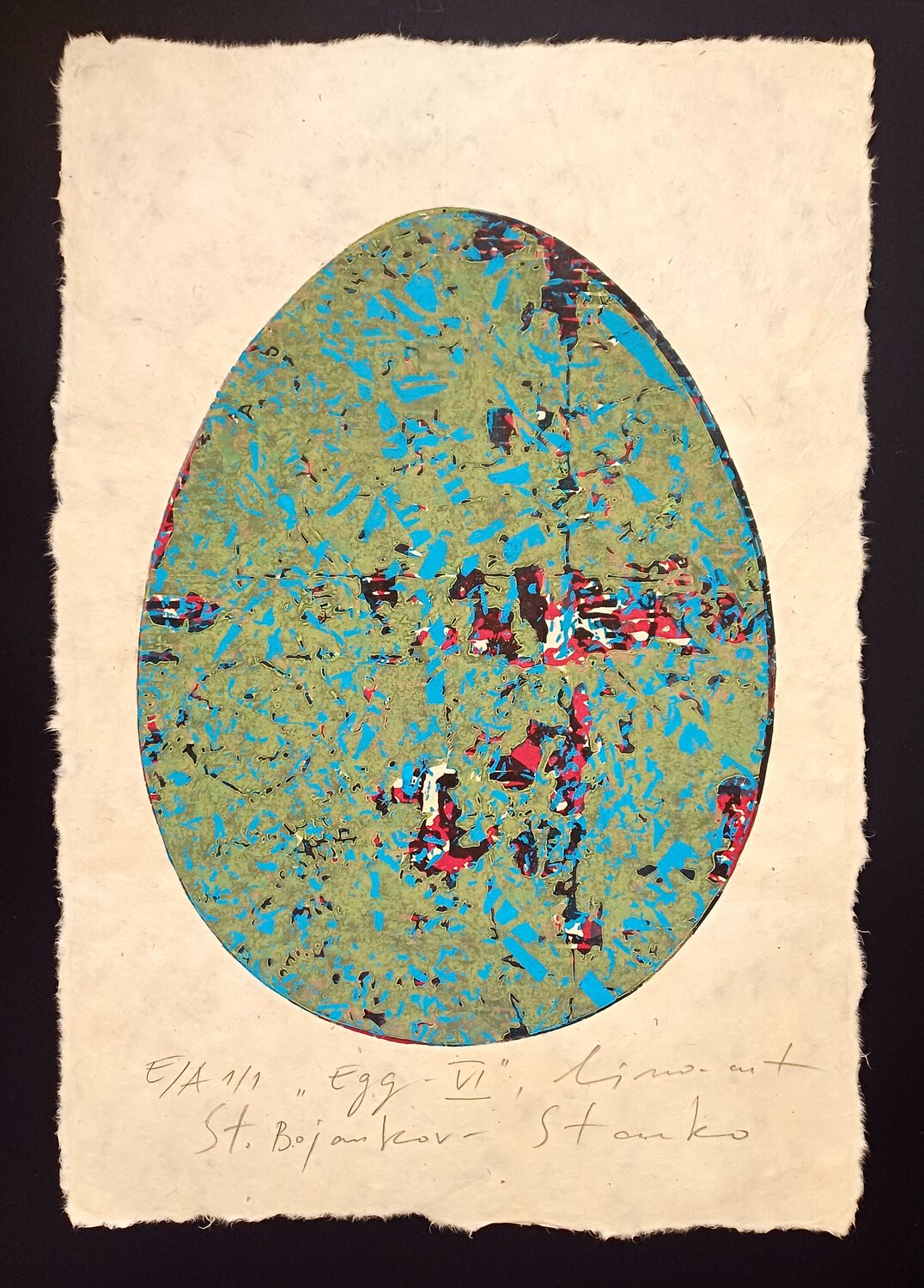 Egg-VI Stanislav Bojankov Print for sale