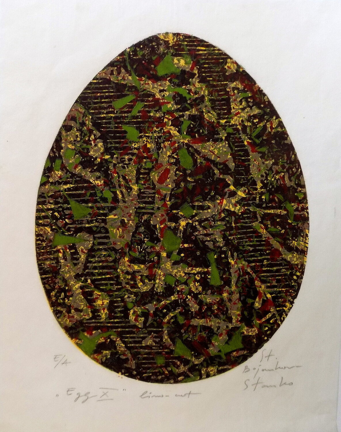 Egg-X Stanislav Bojankov Print for sale