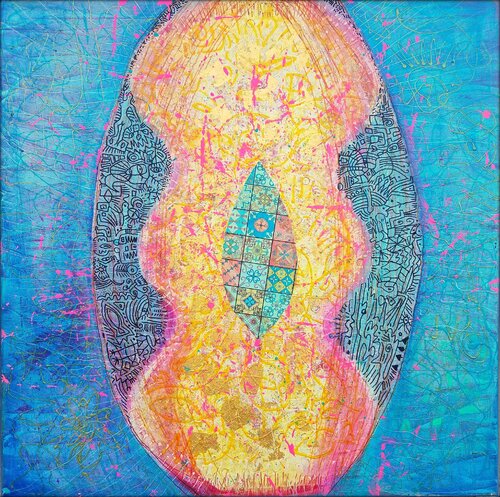 WEIBLICH di Eva Dahn Rubin, Pittura in vendita su Singulart