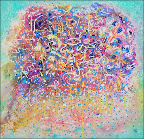 WOLKE SIEBEN by Eva Dahn Rubin, Painting for Sale on Singulart