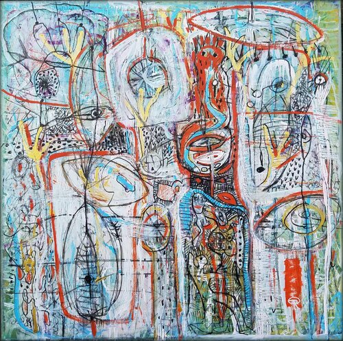 FREI SEIN von Eva Dahn Rubin, Malerei kaufen auf Singulart