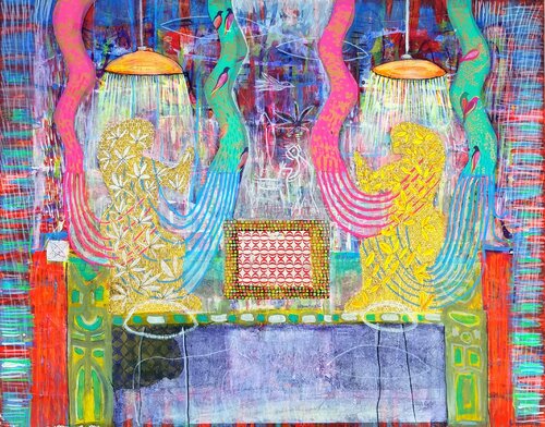 DIE LICHT - DUSCHER von Eva Dahn Rubin, Malerei kaufen auf Singulart