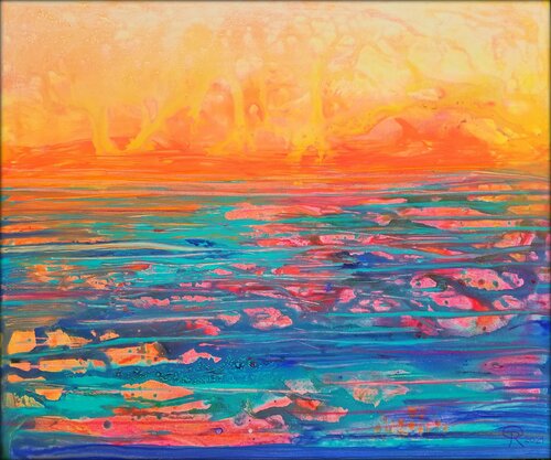 FERNWEH! van Eva Dahn Rubin, Schilderij te koop op Singulart