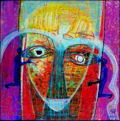 GUTE ENTSCHEIDUNG di Eva Dahn Rubin, Pittura in vendita su Singulart
